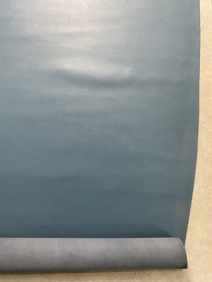 画像10: 牛革　クシュベル　ブルージーン　レザークラフト (10)