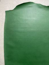 画像7: 牛革　クシュベル　モスグリーン　レザークラフト (7)