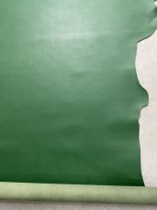 画像10: 牛革　クシュベル　モスグリーン　レザークラフト (10)