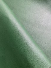 画像4: 牛革　クシュベル　モスグリーン　レザークラフト (4)