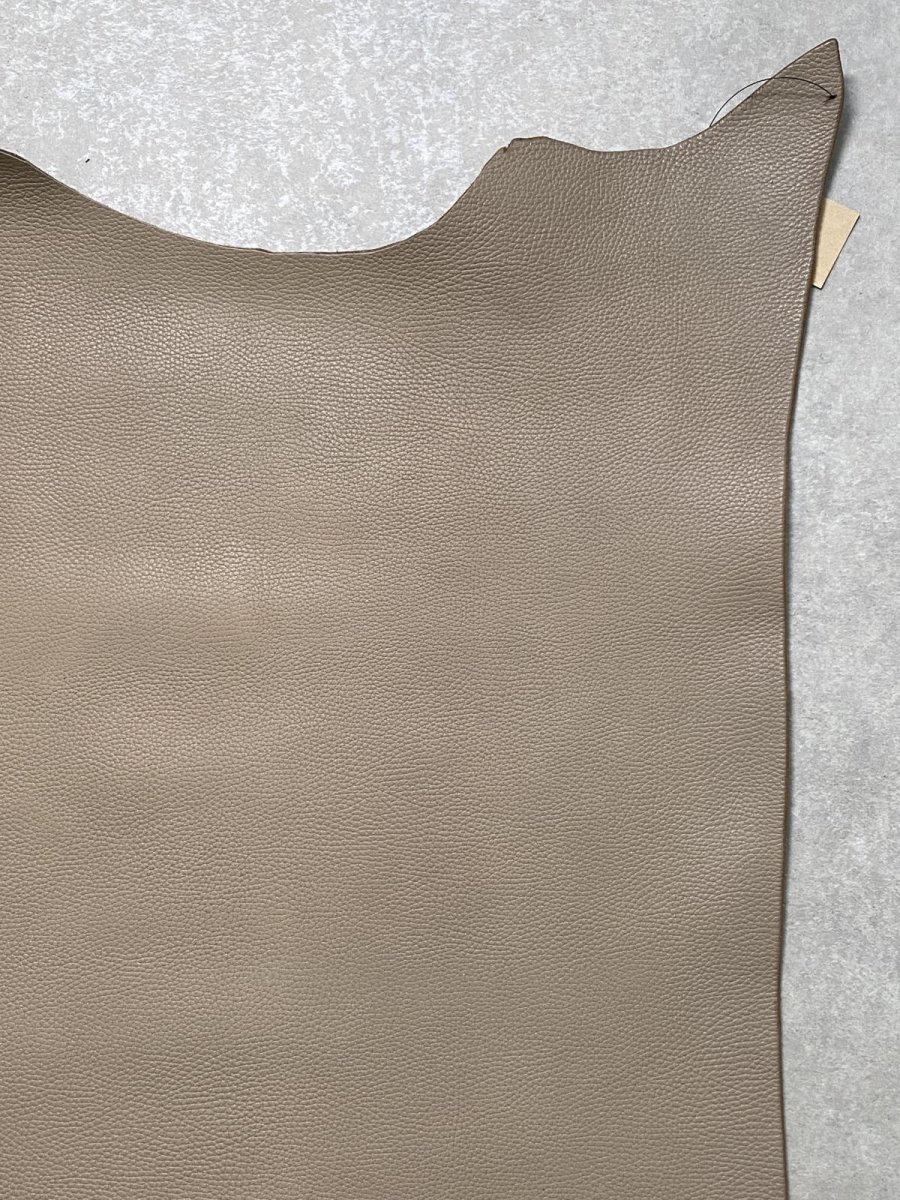 画像5: 牛　ソフトノボ　型押し　エトゥープ (5)