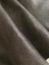 画像1: 牛革 ショルダー(シュリンク型押)　Dブラウン　レザークラフト (1)