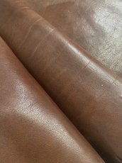 画像1: 牛革　ショルダー　ニコチン　レザークラフト (1)