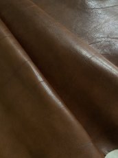 画像1: 牛革　ショルダー　ニコチン　レザークラフト (1)