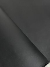 画像1: 牛革　Jスムース　ブラック　レザー (1)