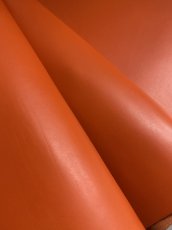 画像1: 牛革　Jスムース　オレンジ　レザー (1)