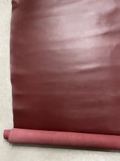 画像8: 牛革　Jスムース　ボルドー　レザー (8)