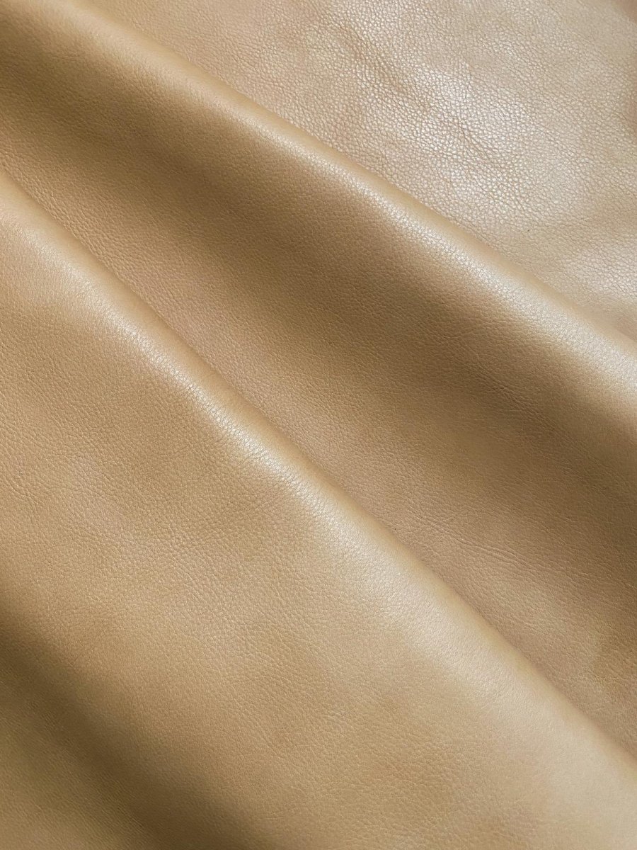 画像3: 牛革　ディアンソフト　キャメル　レザークラフト (3)