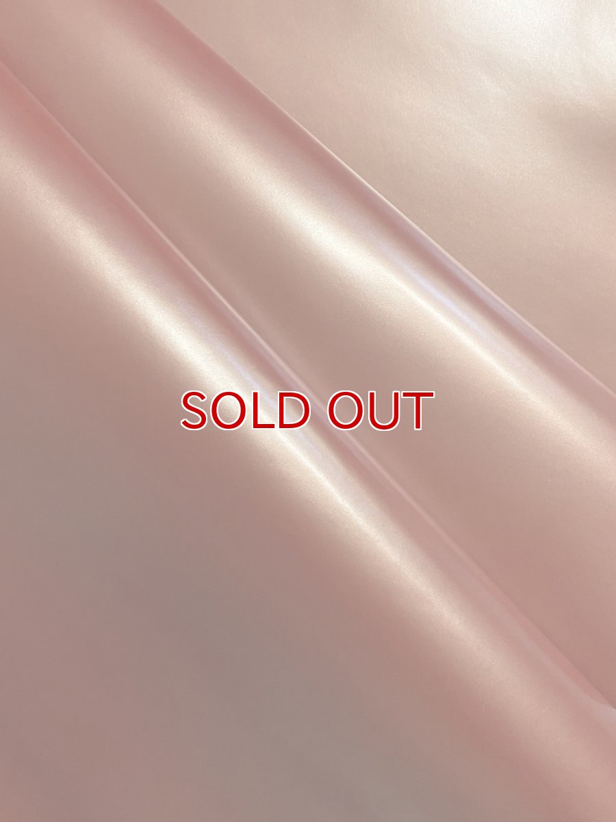 画像2: 牛革　ガラスレザー　レッド　レザークラフト (2)