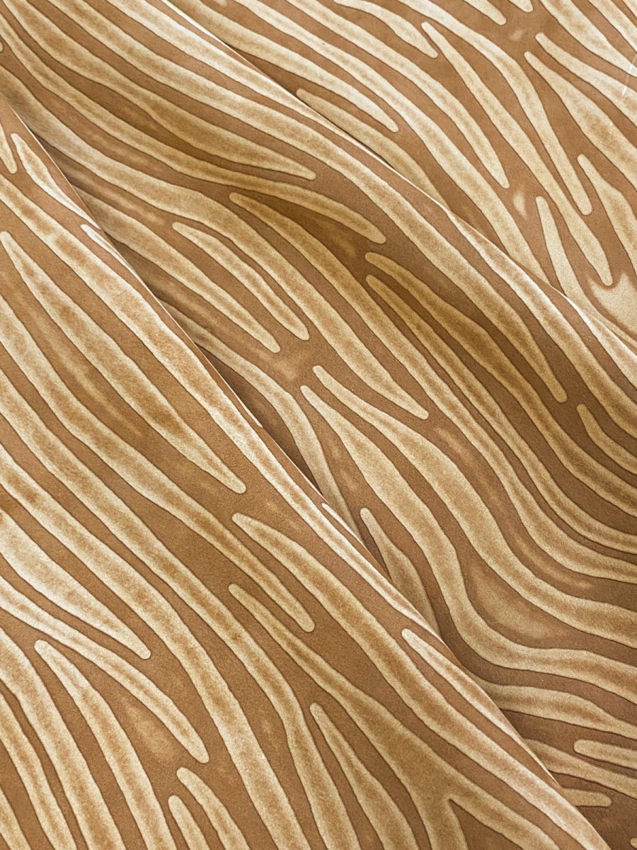 画像2: 牛革　ヌバックゼブラ型押し　 (2)