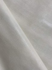 画像1: 牛革 リザード型押し   オフホワイト　レザークラフト (1)