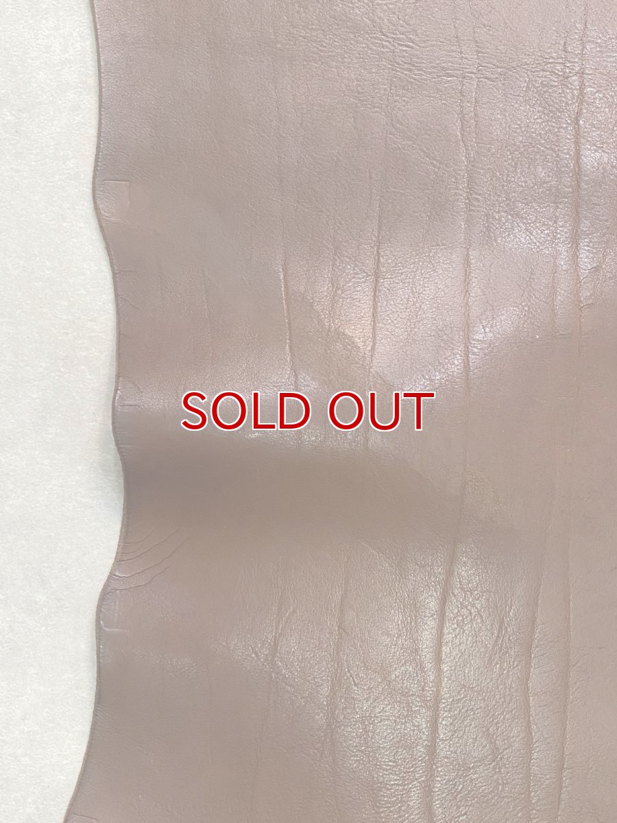 画像7: 牛革　ショルダー　ニコチン　レザークラフト (7)