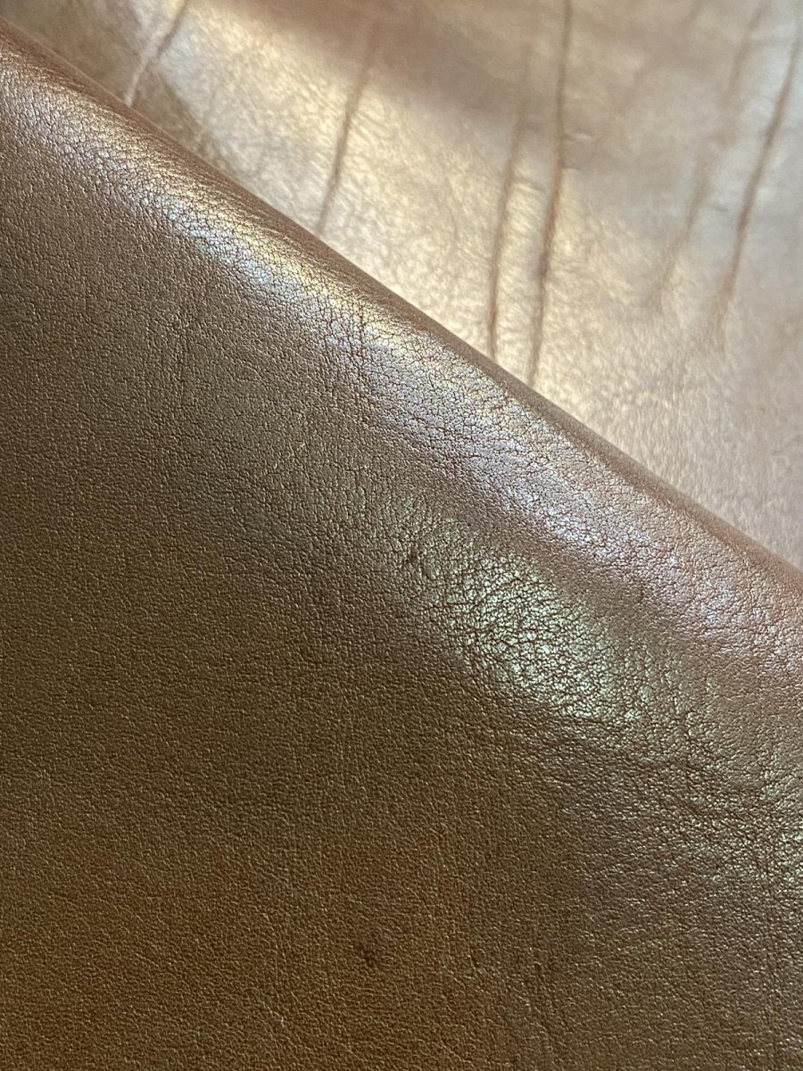 画像8: 牛革　ショルダー　ニコチン　レザークラフト (8)