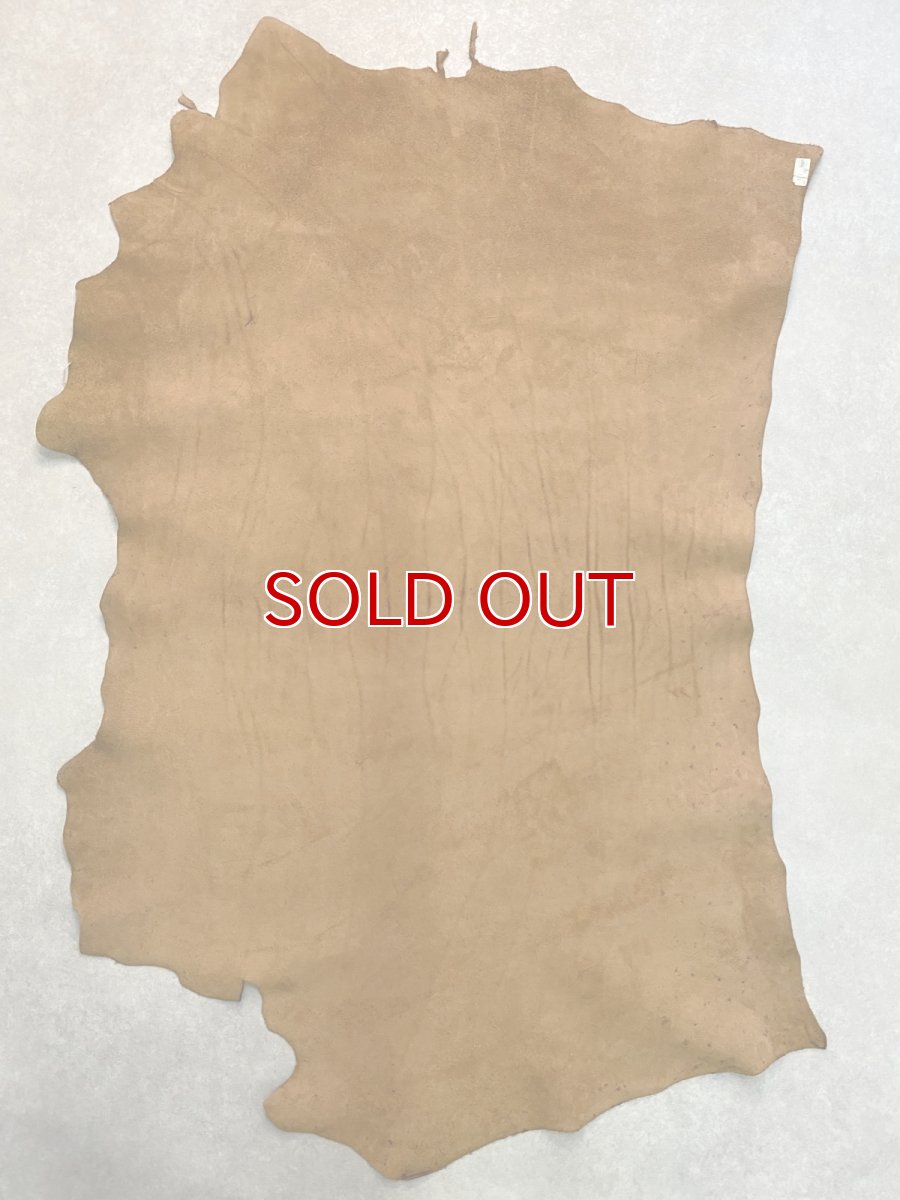 画像10: 牛革　ショルダー　ニコチン　レザークラフト (10)