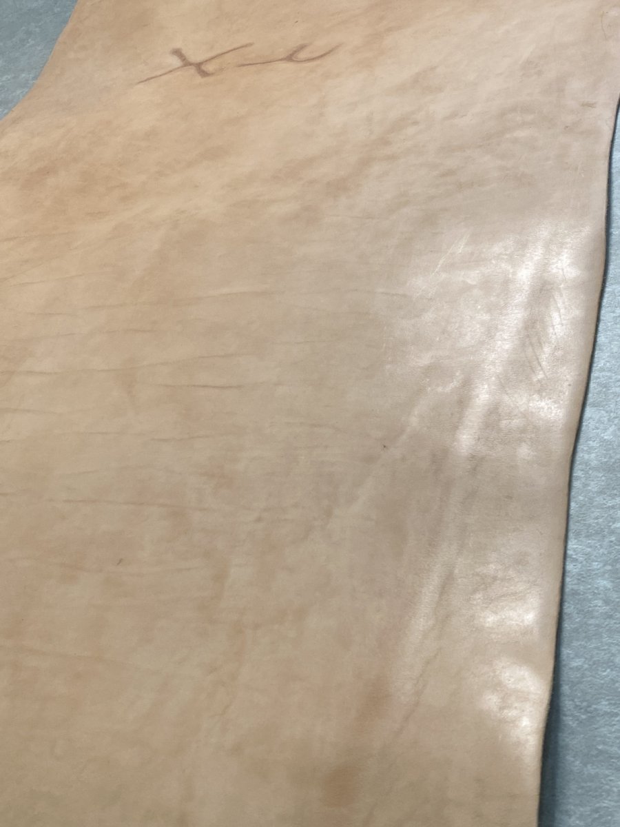 画像8: 牛革   ヌメ　昭南ベンズ　タンニンなめし　ピットヌメ (8)