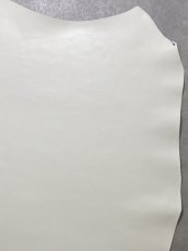 画像3: 牛革   茶芯レザー　ホワイト (3)