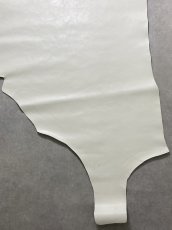 画像8: 牛革   茶芯レザー　ホワイト (8)