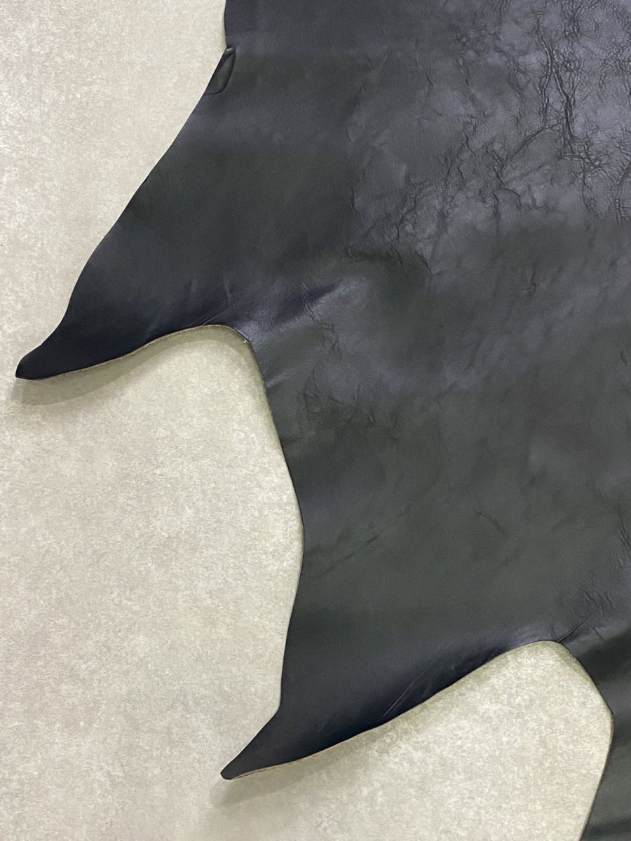 画像7: 牛革   茶芯レザー　ブラック (7)