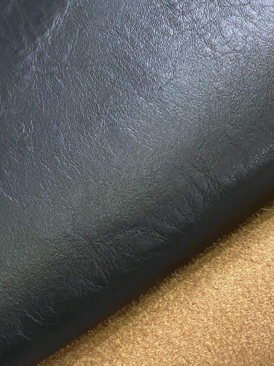 画像10: 牛革   茶芯レザー　ブラック (10)