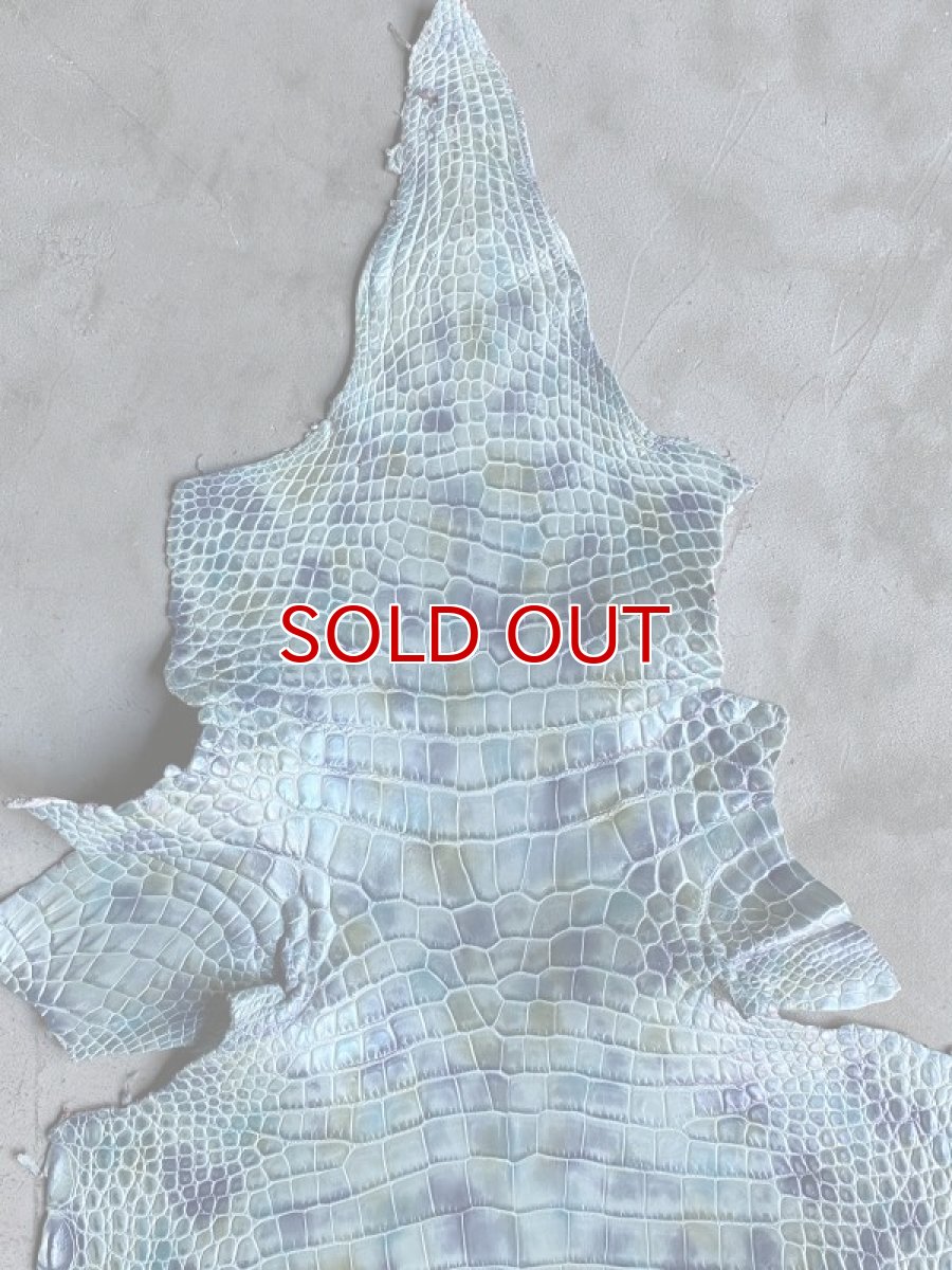 画像3: スモールクロコ　シェルパールレインボー　ブルー　33 (3)