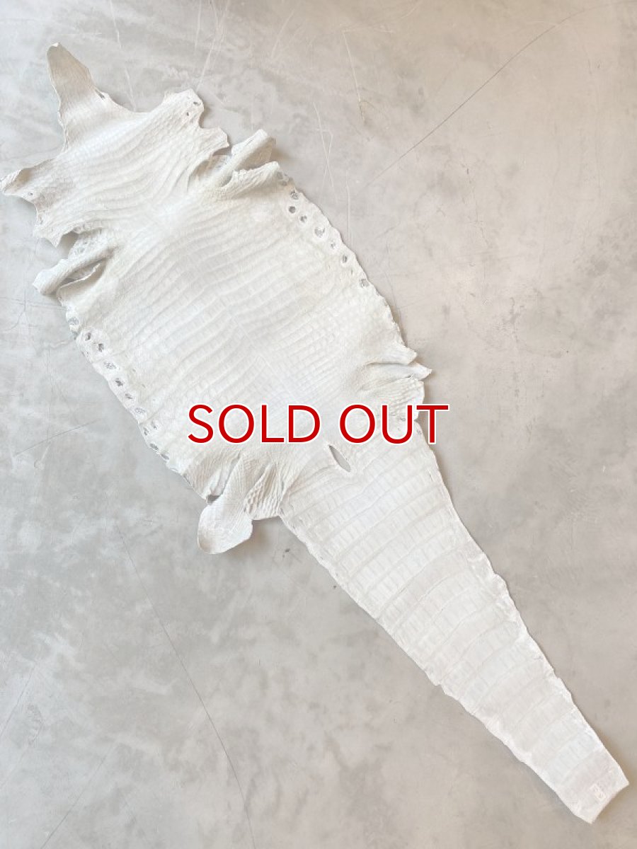 画像4: クロコダイル　エナメルホワイト　43 (4)