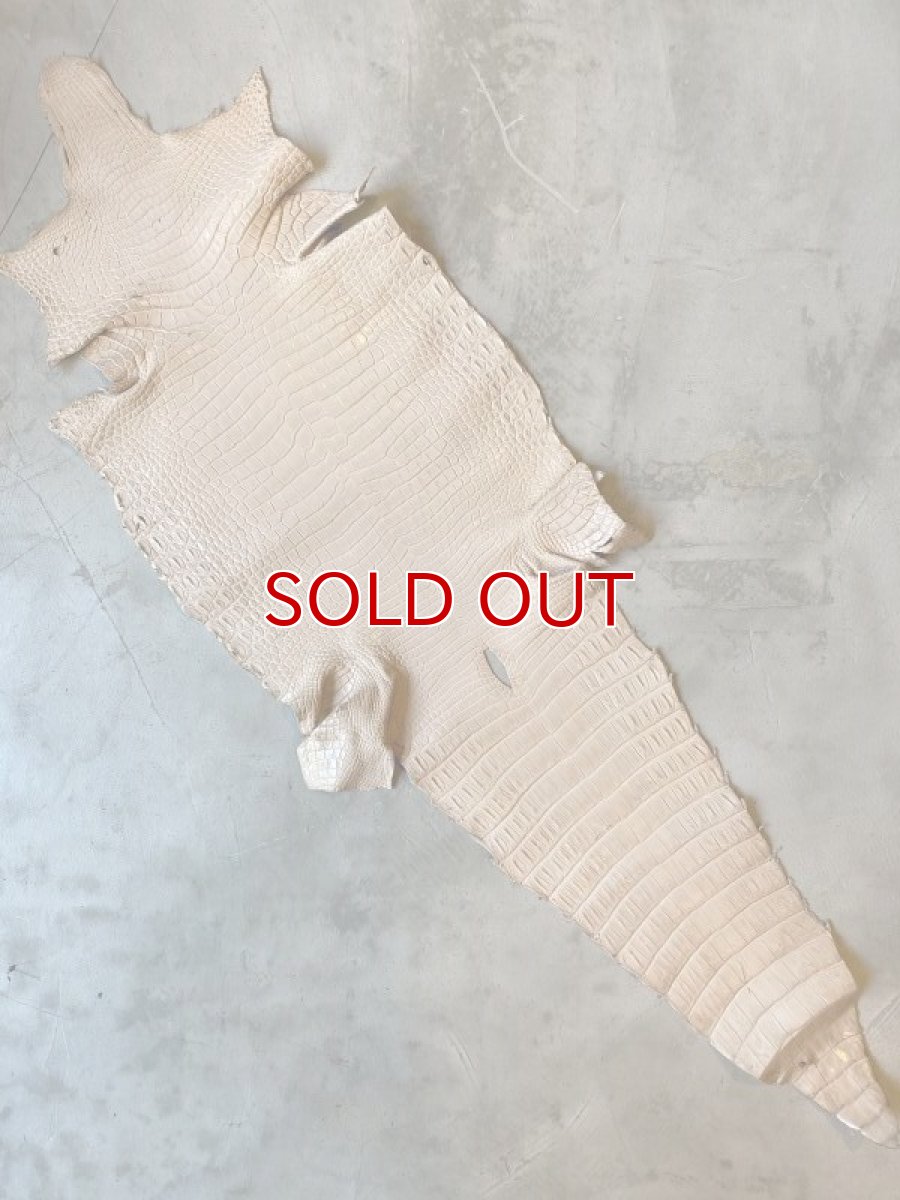 画像1: スモールクロコ　ピンクベージュ　40 (1)