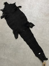 画像9: スモールクロコダイル　ブラック　29　ポロサス　ワニ革　クロコダイル革　 (9)
