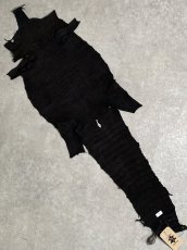 画像10: スモールクロコダイル　ブラック　29　ポロサス　ワニ革　クロコダイル革　 (10)