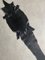 画像2: お客様ご予約商品　スモールクロコダイル　ブラック　40,41 (2)
