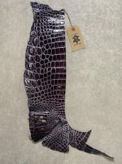画像1: クロコダイル　ベリー　ブルガリパープル (1)
