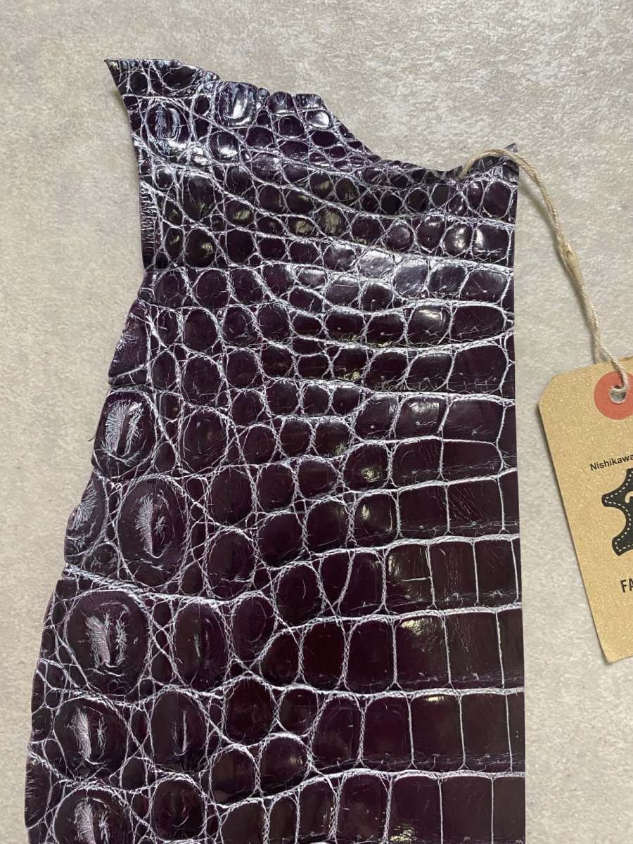 画像2: クロコダイル　ベリー　ブルガリパープル (2)