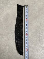 画像4: 最高級　スモールクロコ（ポロサス） ベリー　ブラック　 (4)