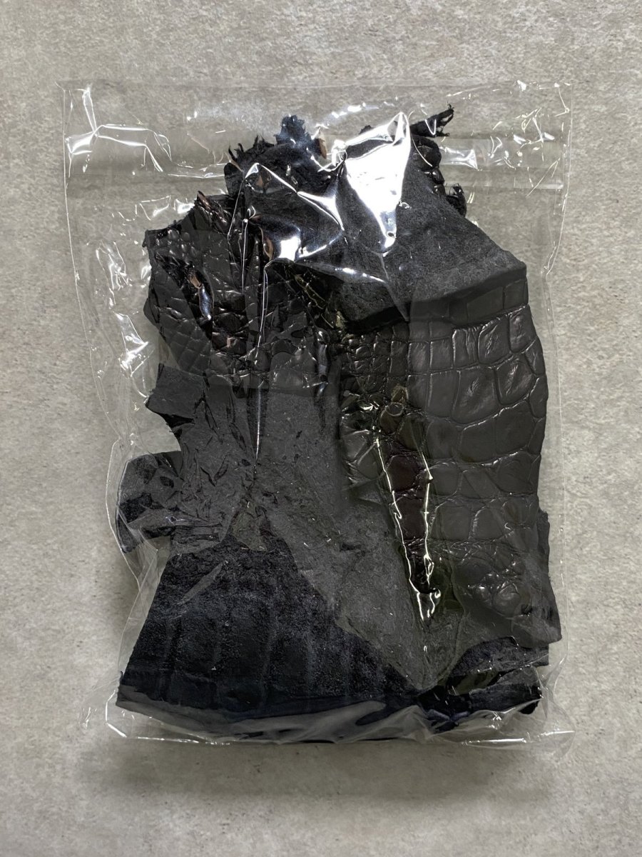 画像3: クロコダイル　ハギレセット　各種　エキゾチックレザー　 (3)