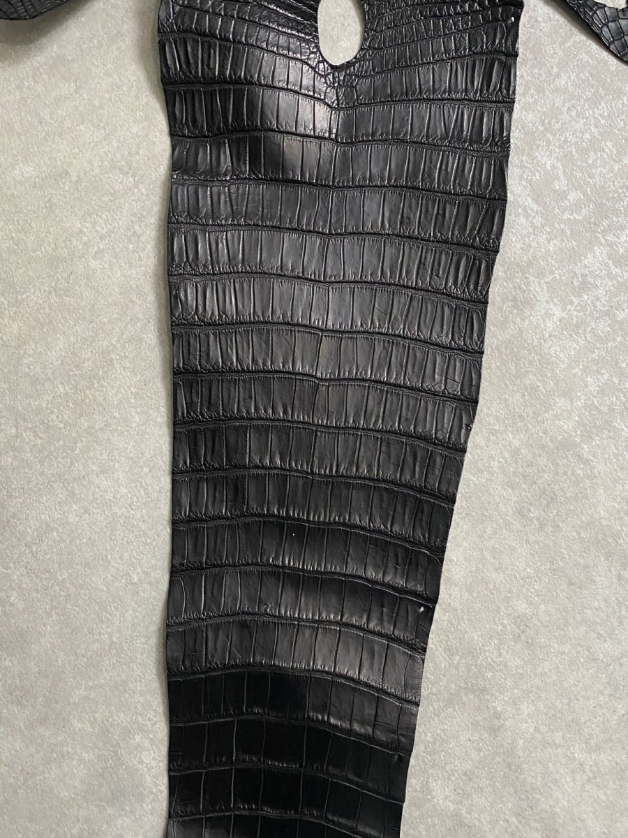 画像3: スモールクロコ（ポロサス） 尻尾　ブラック　 (3)
