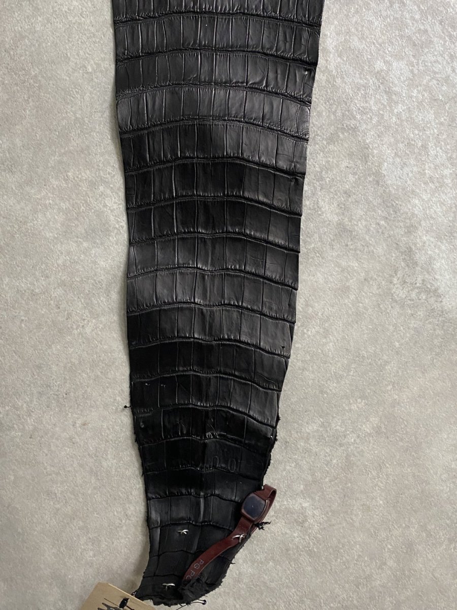 画像4: スモールクロコ（ポロサス） 尻尾　ブラック　 (4)