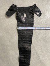 画像7: スモールクロコ（ポロサス） 尻尾　ブラック　 (7)