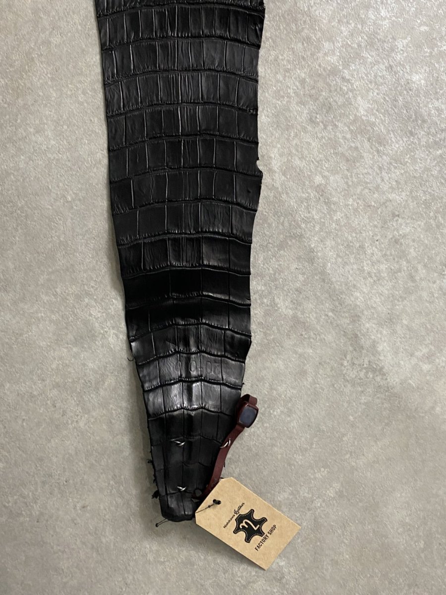 画像4: スモールクロコ（ポロサス） 尻尾　ブラック　 (4)
