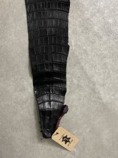 画像4: スモールクロコ（ポロサス） 尻尾　ブラック　 (4)
