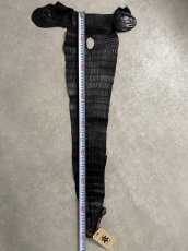 画像7: スモールクロコ（ポロサス） 尻尾　ブラック　 (7)