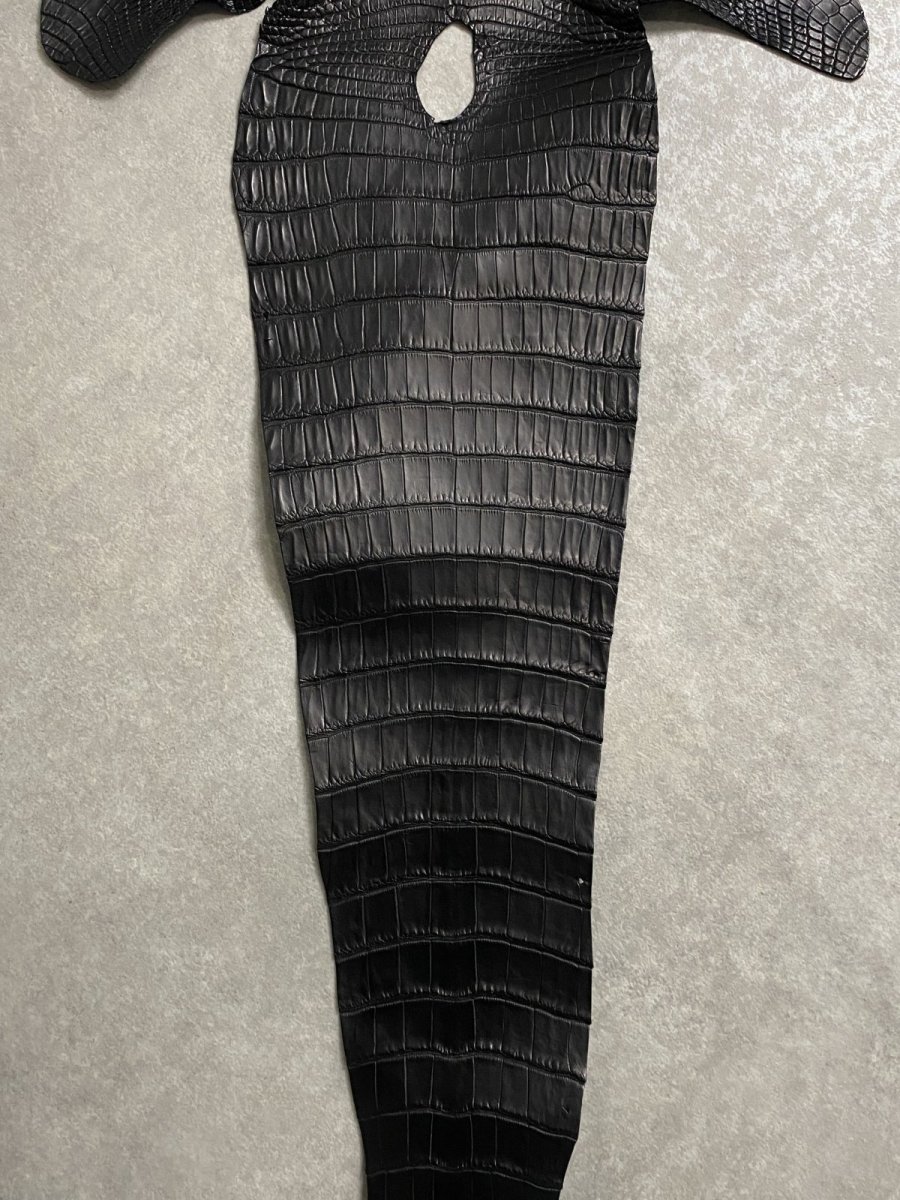 画像3: スモールクロコ（ポロサス） 尻尾　ブラック　 (3)
