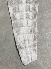 画像3: ヒマラヤクロコダイル　ナチュラル　尻尾　ワニ革　ナイルクロコダイル　クロコダイル革　エキゾチックレザー　 (3)