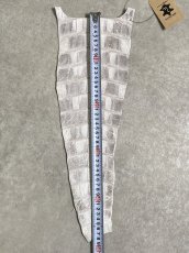 画像5: ヒマラヤクロコダイル　ナチュラル　尻尾　ワニ革　ナイルクロコダイル　クロコダイル革　エキゾチックレザー　 (5)