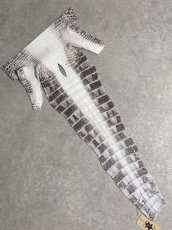 画像1: ヒマラヤクロコダイル　ナチュラル　尻尾　ワニ革　ナイルクロコダイル　クロコダイル革　エキゾチックレザー　 (1)