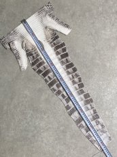 画像6: ヒマラヤクロコダイル　ナチュラル　尻尾　ワニ革　ナイルクロコダイル　クロコダイル革　エキゾチックレザー　 (6)