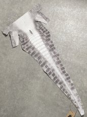 画像1: ヒマラヤクロコダイル　ナチュラル　尻尾　ワニ革　ナイルクロコダイル　クロコダイル革　エキゾチックレザー　 (1)