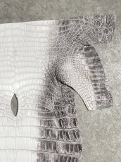 画像3: ヒマラヤクロコダイル　ナチュラル　尻尾　ワニ革　ナイルクロコダイル　クロコダイル革　エキゾチックレザー　 (3)