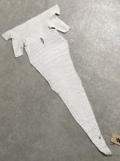 画像8: ヒマラヤクロコダイル　ナチュラル　尻尾　ワニ革　ナイルクロコダイル　クロコダイル革　エキゾチックレザー　 (8)