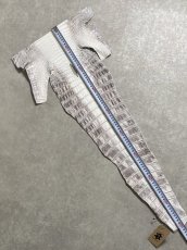 画像6: ヒマラヤクロコダイル　ナチュラル　尻尾　ワニ革　ナイルクロコダイル　クロコダイル革　エキゾチックレザー　 (6)