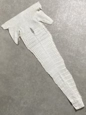 画像8: ヒマラヤクロコダイル　ナチュラル　尻尾　ワニ革　ナイルクロコダイル　クロコダイル革　エキゾチックレザー　 (8)