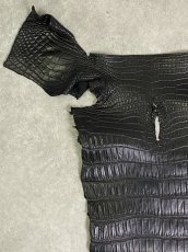 画像2: スモールクロコ（ポロサス） 尻尾　ブラック　 (2)